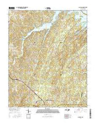 Gold Hill North Carolina Current topographic map, 1:24000 scale, 7.5 X 7.5 Minute, Year 2016