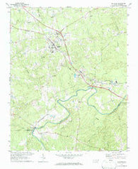 Goldston North Carolina Historical topographic map, 1:24000 scale, 7.5 X 7.5 Minute, Year 1970