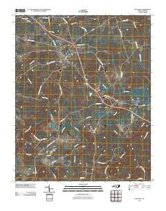 Goldston North Carolina Historical topographic map, 1:24000 scale, 7.5 X 7.5 Minute, Year 2010