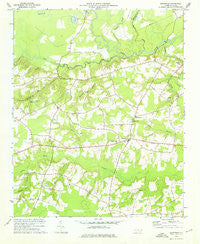Grantham North Carolina Historical topographic map, 1:24000 scale, 7.5 X 7.5 Minute, Year 1974