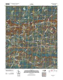 Grantham North Carolina Historical topographic map, 1:24000 scale, 7.5 X 7.5 Minute, Year 2010