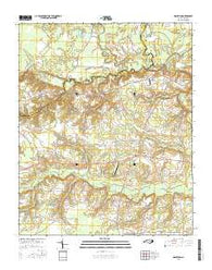 Grantham North Carolina Current topographic map, 1:24000 scale, 7.5 X 7.5 Minute, Year 2016