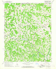 Grassy Creek North Carolina Historical topographic map, 1:24000 scale, 7.5 X 7.5 Minute, Year 1966