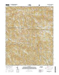 Grassy Creek North Carolina Current topographic map, 1:24000 scale, 7.5 X 7.5 Minute, Year 2016