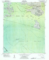 Great Island North Carolina Historical topographic map, 1:24000 scale, 7.5 X 7.5 Minute, Year 1951