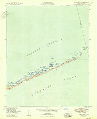 Green Island North Carolina Historical topographic map, 1:24000 scale, 7.5 X 7.5 Minute, Year 1950