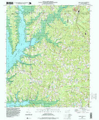 Green Level North Carolina Historical topographic map, 1:24000 scale, 7.5 X 7.5 Minute, Year 1993