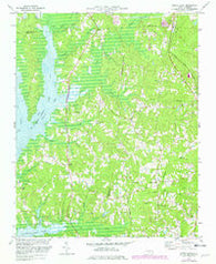 Green Level North Carolina Historical topographic map, 1:24000 scale, 7.5 X 7.5 Minute, Year 1973