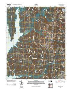 Green Level North Carolina Historical topographic map, 1:24000 scale, 7.5 X 7.5 Minute, Year 2010