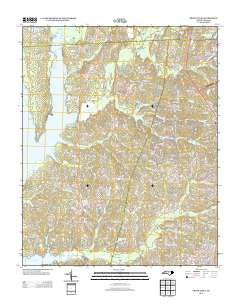 Green Level North Carolina Historical topographic map, 1:24000 scale, 7.5 X 7.5 Minute, Year 2013