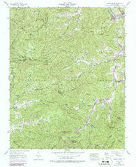 Greens Creek North Carolina Historical topographic map, 1:24000 scale, 7.5 X 7.5 Minute, Year 1940