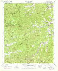 Greens Creek North Carolina Historical topographic map, 1:24000 scale, 7.5 X 7.5 Minute, Year 1940