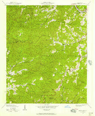 Greens Creek North Carolina Historical topographic map, 1:24000 scale, 7.5 X 7.5 Minute, Year 1940