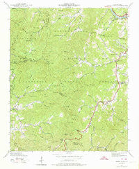 Greens Creek North Carolina Historical topographic map, 1:24000 scale, 7.5 X 7.5 Minute, Year 1940