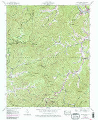 Greens Creek North Carolina Historical topographic map, 1:24000 scale, 7.5 X 7.5 Minute, Year 1940