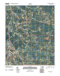 Greenville NE North Carolina Historical topographic map, 1:24000 scale, 7.5 X 7.5 Minute, Year 2010
