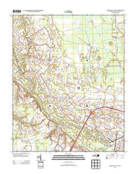 Greenville NW North Carolina Historical topographic map, 1:24000 scale, 7.5 X 7.5 Minute, Year 2013