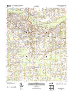 Greenville SE North Carolina Historical topographic map, 1:24000 scale, 7.5 X 7.5 Minute, Year 2013