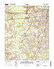 Greenville SW North Carolina Current topographic map, 1:24000 scale, 7.5 X 7.5 Minute, Year 2016