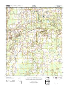 Grifton North Carolina Historical topographic map, 1:24000 scale, 7.5 X 7.5 Minute, Year 2013
