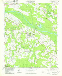 Grimesland North Carolina Historical topographic map, 1:24000 scale, 7.5 X 7.5 Minute, Year 1979