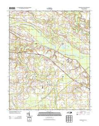 Grimesland North Carolina Historical topographic map, 1:24000 scale, 7.5 X 7.5 Minute, Year 2013