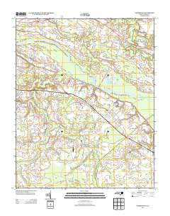 Grimesland North Carolina Historical topographic map, 1:24000 scale, 7.5 X 7.5 Minute, Year 2013