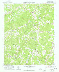 Grissom North Carolina Historical topographic map, 1:24000 scale, 7.5 X 7.5 Minute, Year 1978