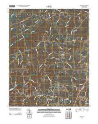 Grissom North Carolina Historical topographic map, 1:24000 scale, 7.5 X 7.5 Minute, Year 2010