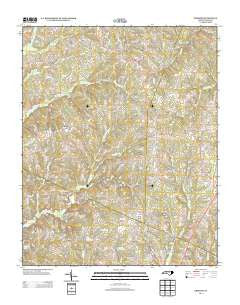 Grissom North Carolina Historical topographic map, 1:24000 scale, 7.5 X 7.5 Minute, Year 2013
