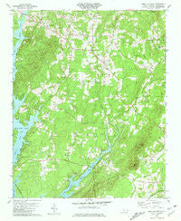 Grist Mountain North Carolina Historical topographic map, 1:24000 scale, 7.5 X 7.5 Minute, Year 1981