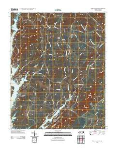 Grist Mountain North Carolina Historical topographic map, 1:24000 scale, 7.5 X 7.5 Minute, Year 2011