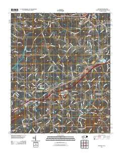 Grover North Carolina Historical topographic map, 1:24000 scale, 7.5 X 7.5 Minute, Year 2011