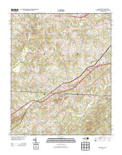 Grover North Carolina Historical topographic map, 1:24000 scale, 7.5 X 7.5 Minute, Year 2013