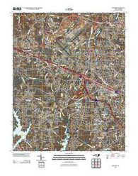 Guilford North Carolina Historical topographic map, 1:24000 scale, 7.5 X 7.5 Minute, Year 2010