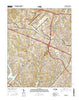 Guilford North Carolina Current topographic map, 1:24000 scale, 7.5 X 7.5 Minute, Year 2016