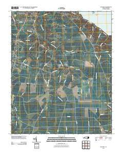 Hackney North Carolina Historical topographic map, 1:24000 scale, 7.5 X 7.5 Minute, Year 2010