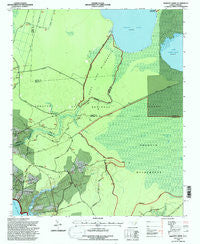 Hadnot Creek North Carolina Historical topographic map, 1:24000 scale, 7.5 X 7.5 Minute, Year 1994