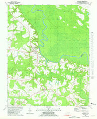 Hamilton North Carolina Historical topographic map, 1:24000 scale, 7.5 X 7.5 Minute, Year 1981