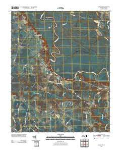 Hamilton North Carolina Historical topographic map, 1:24000 scale, 7.5 X 7.5 Minute, Year 2010
