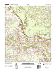 Hamilton North Carolina Historical topographic map, 1:24000 scale, 7.5 X 7.5 Minute, Year 2013