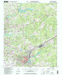 Hamlet North Carolina Historical topographic map, 1:24000 scale, 7.5 X 7.5 Minute, Year 2002