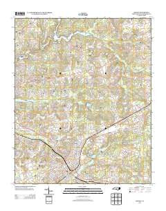 Hamlet North Carolina Historical topographic map, 1:24000 scale, 7.5 X 7.5 Minute, Year 2013