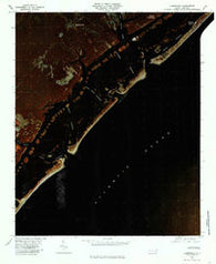 Hampstead North Carolina Historical topographic map, 1:24000 scale, 7.5 X 7.5 Minute, Year 1980