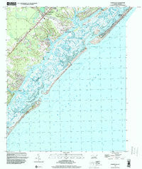 Hampstead North Carolina Historical topographic map, 1:24000 scale, 7.5 X 7.5 Minute, Year 1997