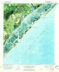 Hampstead North Carolina Historical topographic map, 1:24000 scale, 7.5 X 7.5 Minute, Year 1970