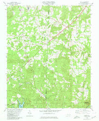 Handy North Carolina Historical topographic map, 1:24000 scale, 7.5 X 7.5 Minute, Year 1980