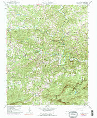 Hanging Rock North Carolina Historical topographic map, 1:24000 scale, 7.5 X 7.5 Minute, Year 1964