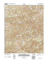 Hanging Rock North Carolina Historical topographic map, 1:24000 scale, 7.5 X 7.5 Minute, Year 2013