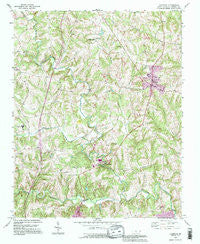 Harmony North Carolina Historical topographic map, 1:24000 scale, 7.5 X 7.5 Minute, Year 1993